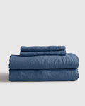 Blueberry Linen Bedding Set