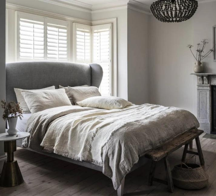 Vanilla Linen Bedding Set