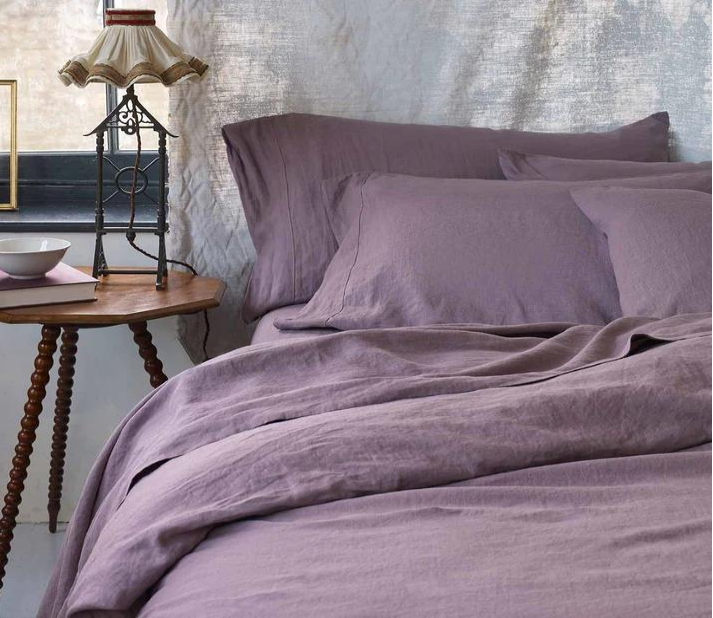 Elderberry Linen Bedding Set